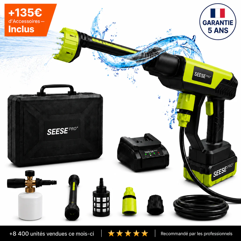 Seese Pro™ - Nettoyeur Ultra Puissant Sans Fil