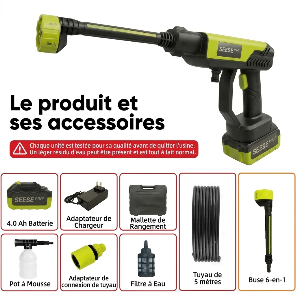 Seese Pro™ - Nettoyeur Ultra Puissant Sans Fil - Image 4